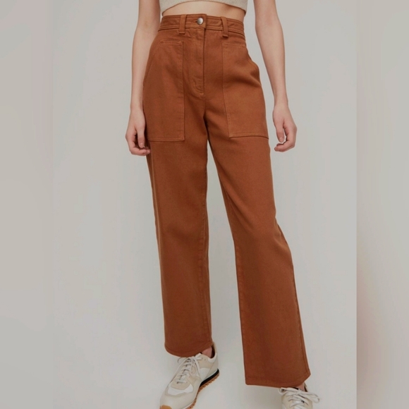Wilfred Pants - Aritzia Wilfred Free Modern Utility Pants